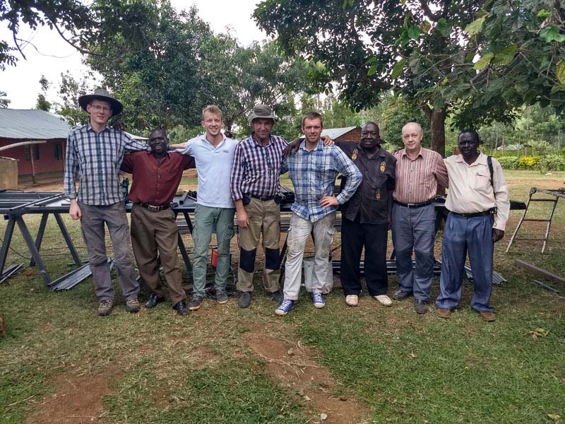 AMB construction team with our local builders